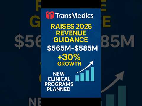 TransMedics Stock Boosts 2025 Revenue Forecast by 30%! 🚀 New Clinical Launches Ahead #TMDX #Earnings