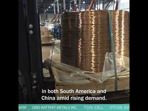 Rising demand of electric vehicles positions Grid Battery Metals for the future