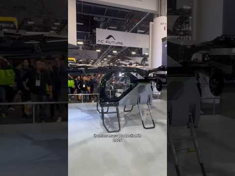 Xpeng Truck Transforms Into Flying Car @ CES 2025 #flyingcar #aircraftcarrier