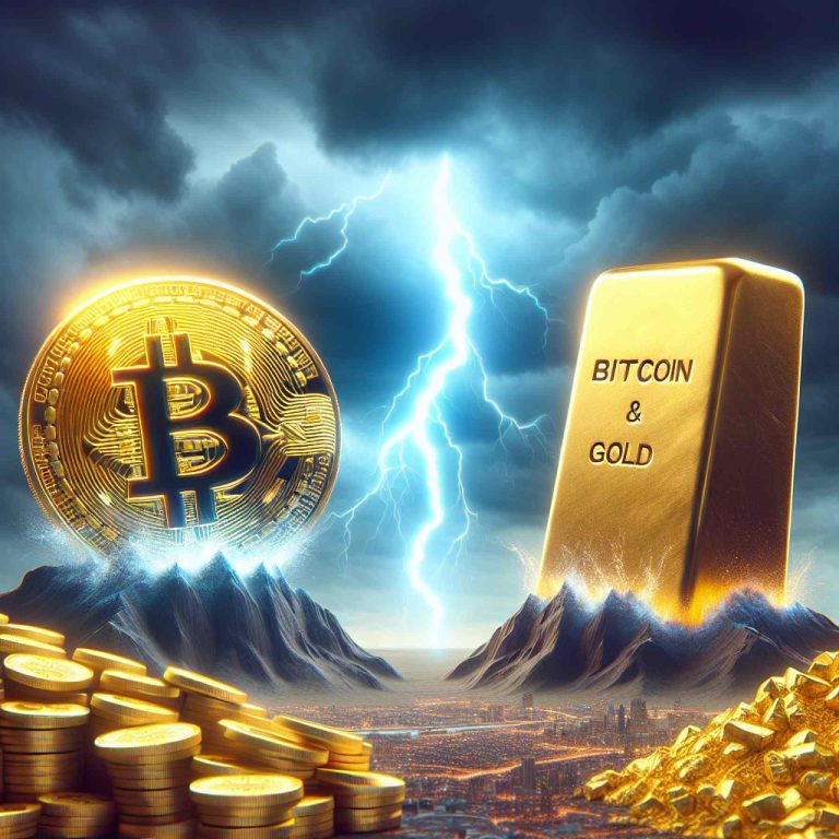 Bitcoin vs. Arany: Melyik ragyog fényesebben 2025 viharos gazdasági égboltján?