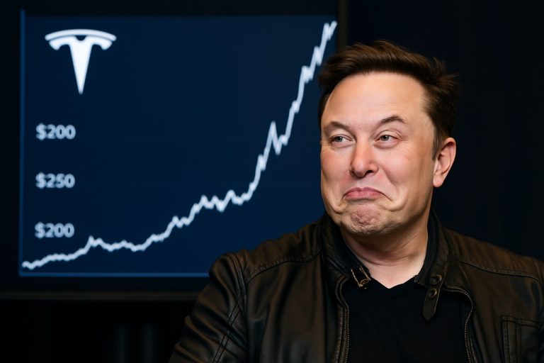 Триумфалното увеличение на акциите на Tesla: Саркастичната забележка на Илон Мъск към критиците