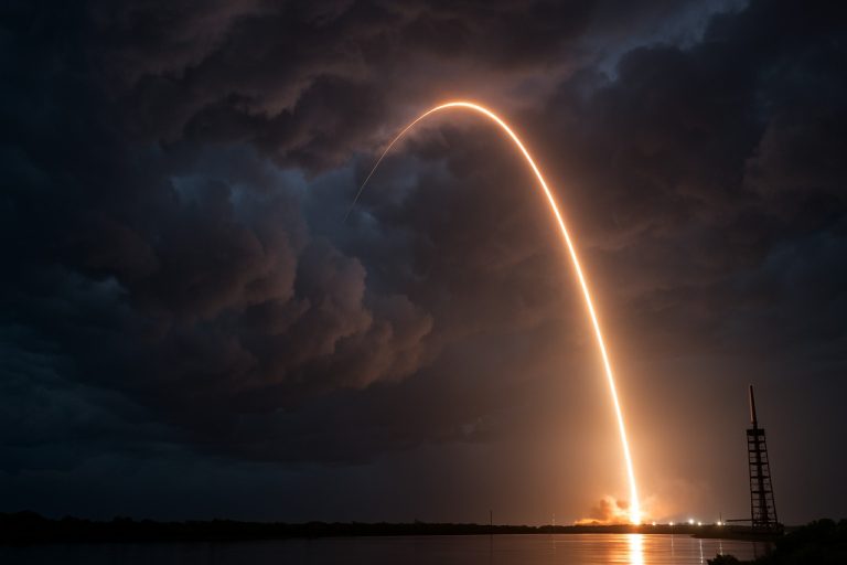 SpaceX抗击风暴：午夜发射将SiriusXM的SXM-10卫星送入佛罗里达上空